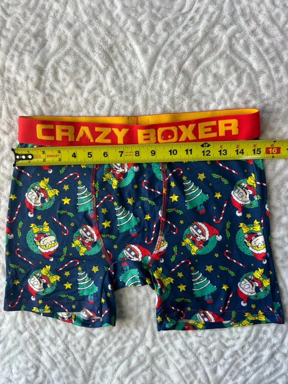 Rugrats Crazy Boxer Christmas Boxer Briefs | Size L
